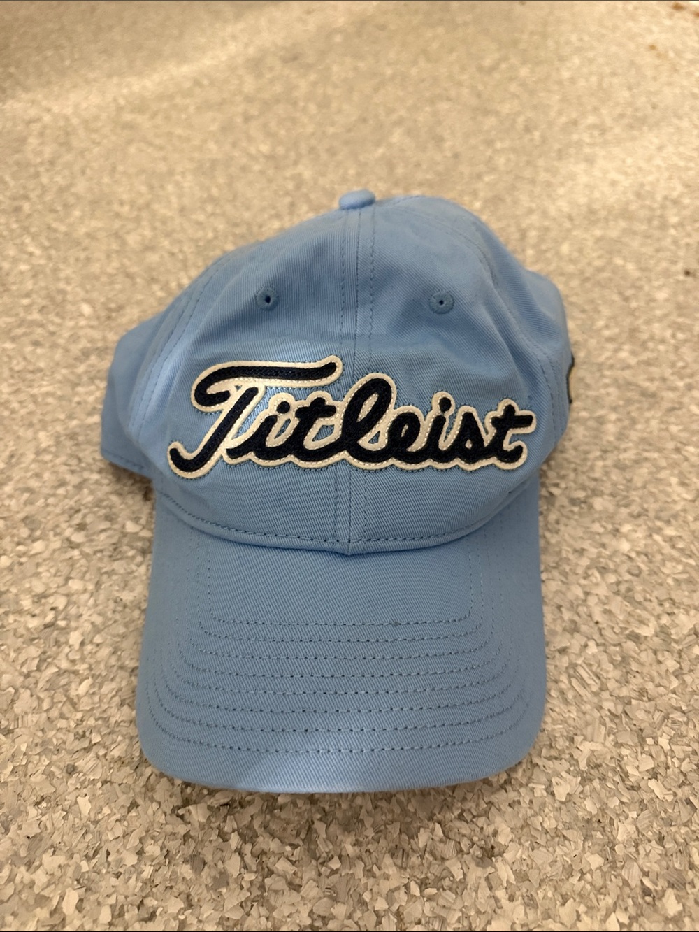 Titleist Sky Blue Baseball Cap with Black & White Logo